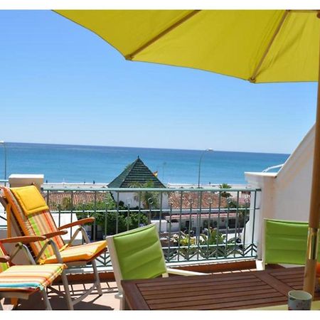 Sunny Apartment On Burriana Beach Nerja Buitenkant foto