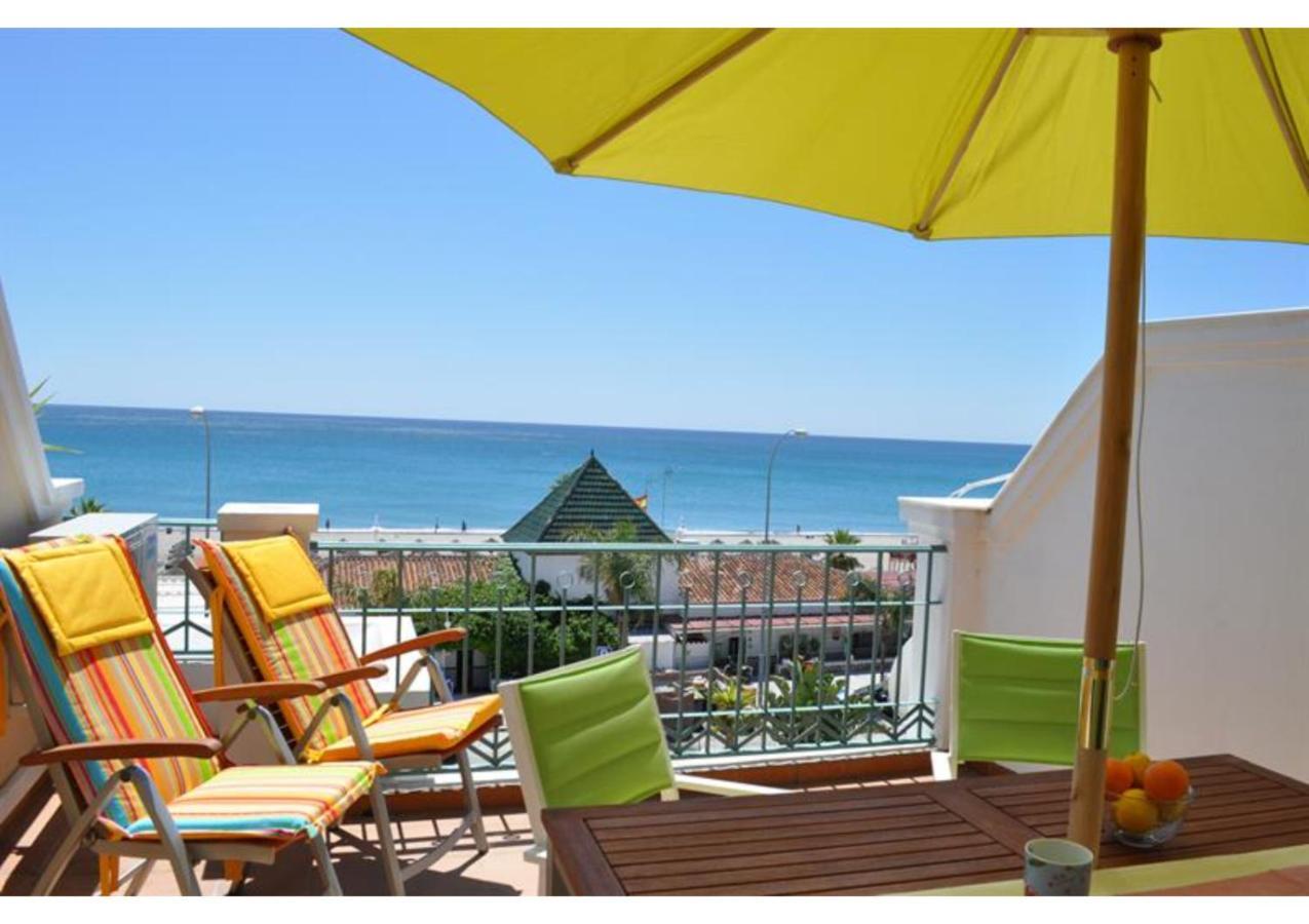 Sunny Apartment On Burriana Beach Nerja Buitenkant foto